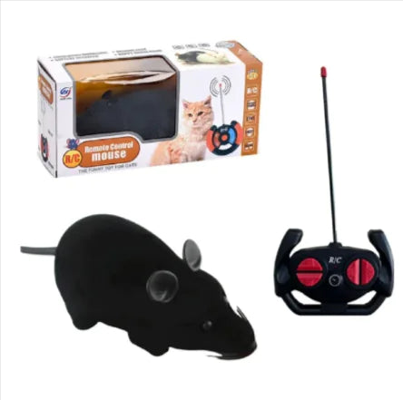 Jouet Souris en Peluche Télécommandée 4 Directions