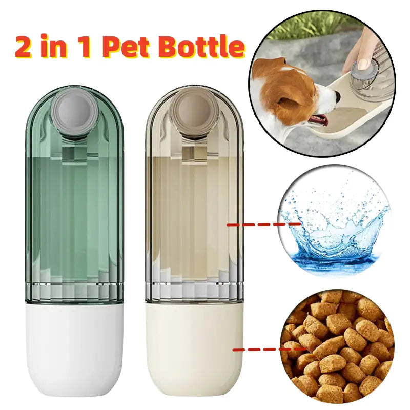 PawFusion Duo Pet Feeding Bottle